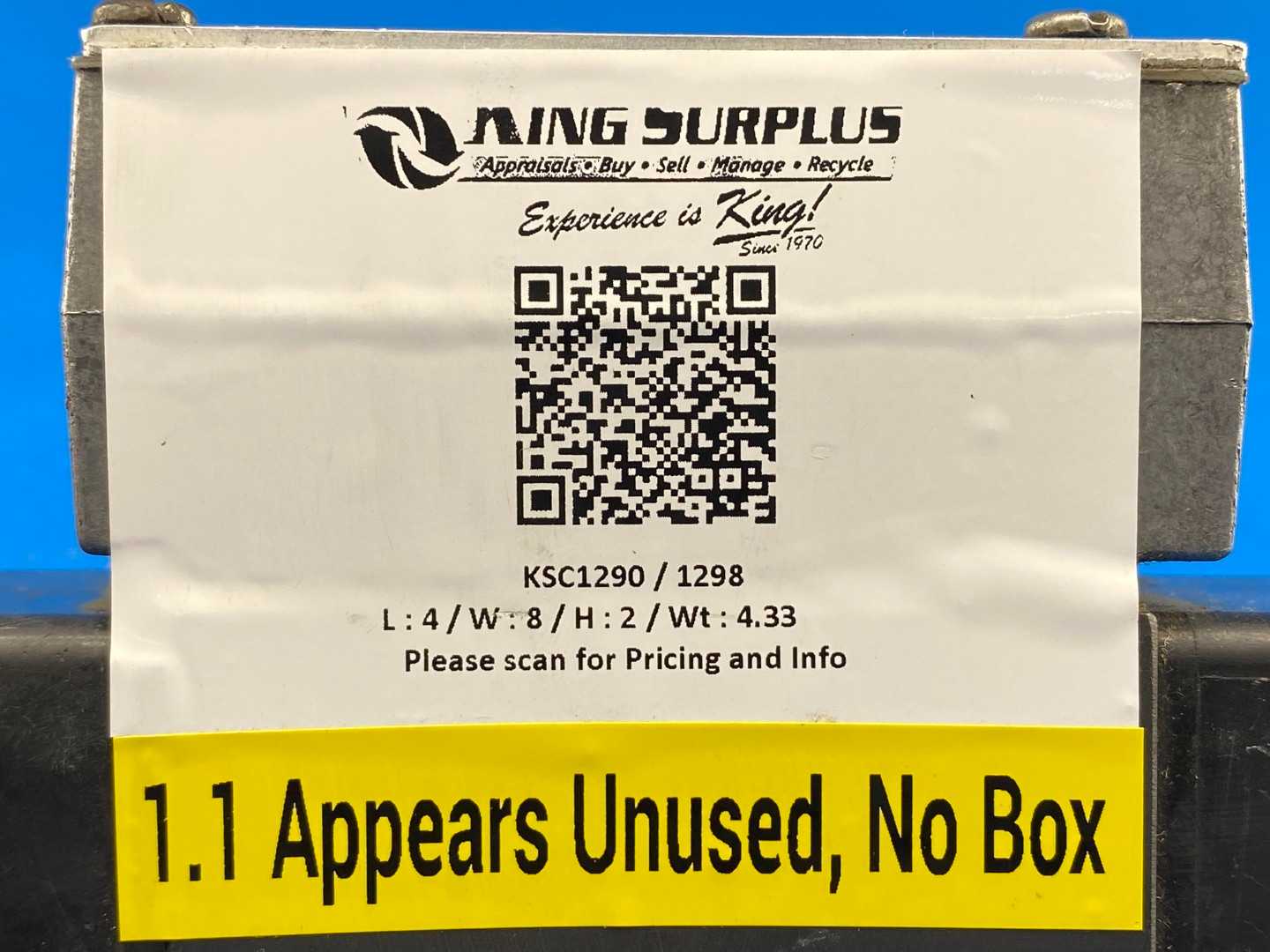Monarch Hydraulics Inc. Model Code 0969, Directional Control Valve 5000PSI