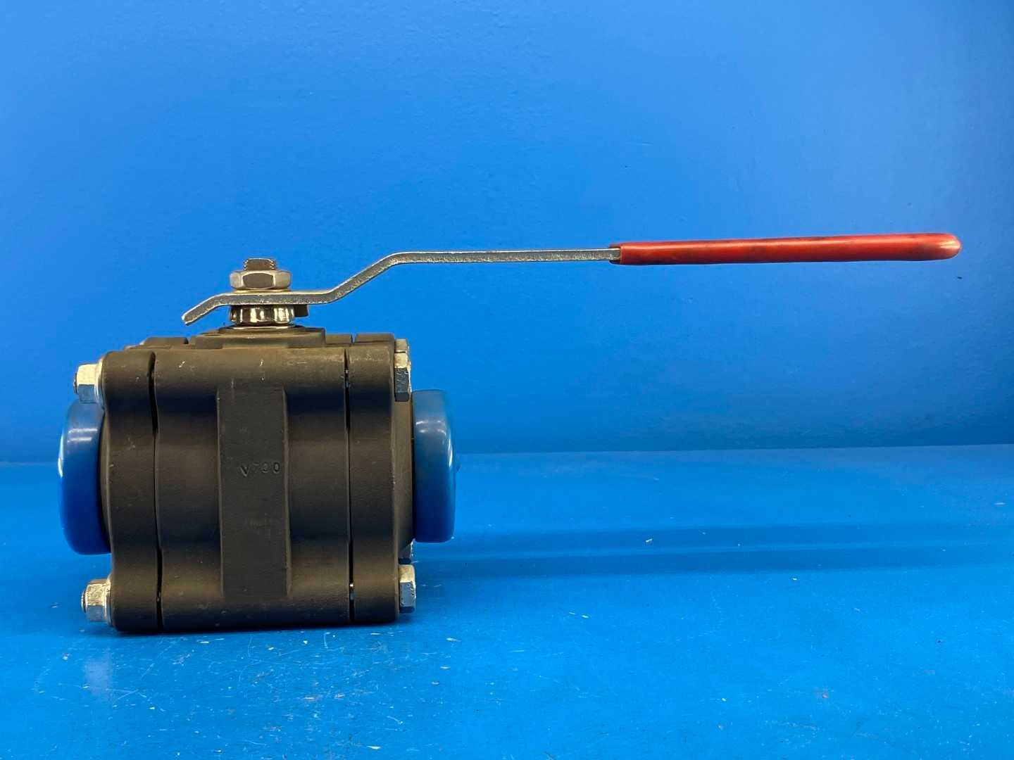 SVF F.C.I. BN84466NG-BW, 2" Carbon Steel Three-Piece Ball Valve