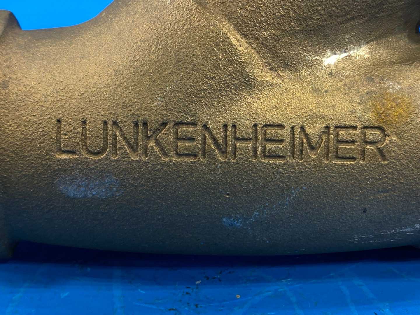 Lunkenheimer 2" Bronze Blow-Off Y Valve FIG. 180