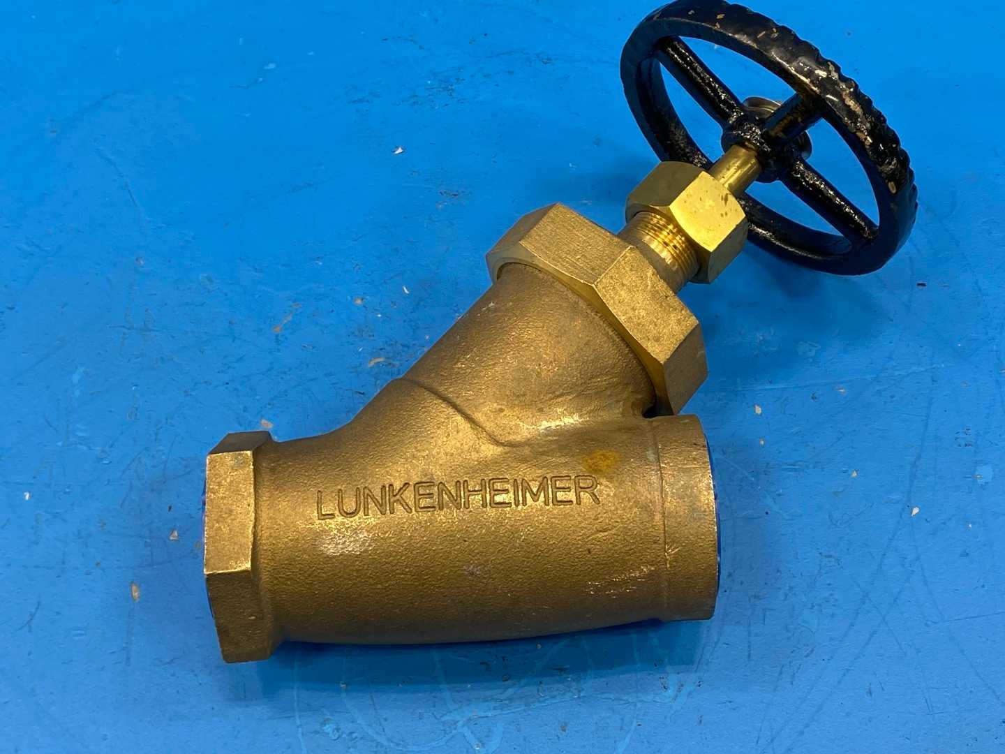 Lunkenheimer 2" Bronze Blow-Off Y Valve FIG. 180