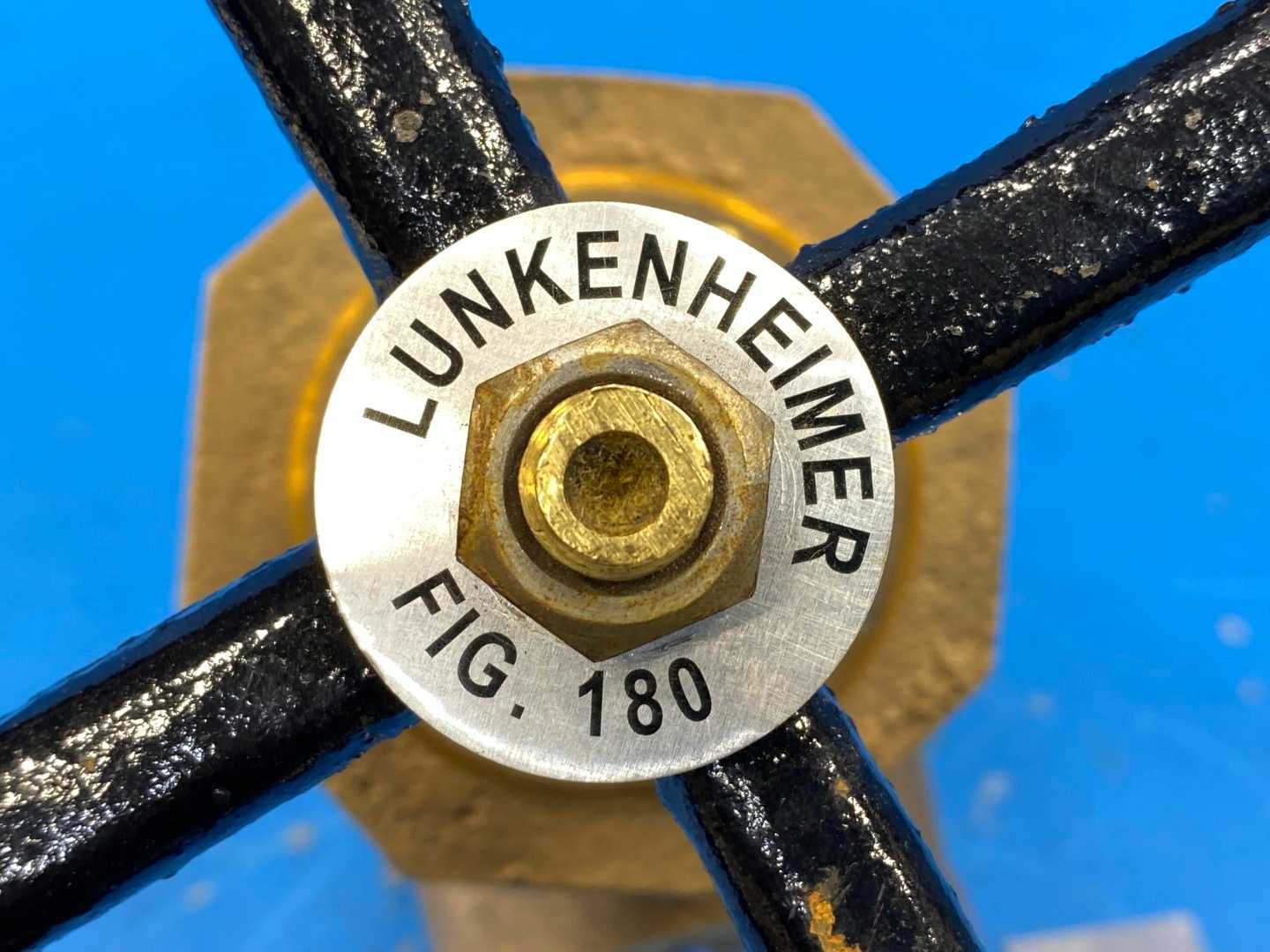 Lunkenheimer 2" Bronze Blow-Off Y Valve FIG. 180