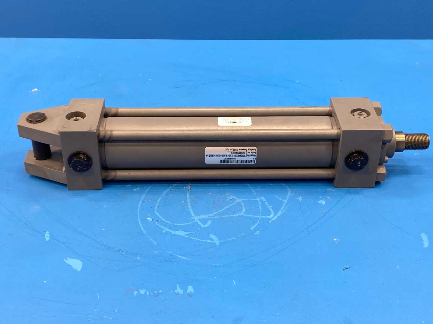 Miller Fluid Power HV284B2B-2.00-9.000-0100-N11T-0 Heavy Duty Hydraulic Cylinder 2"Bore 9" Stroke 3000 PSI HYD