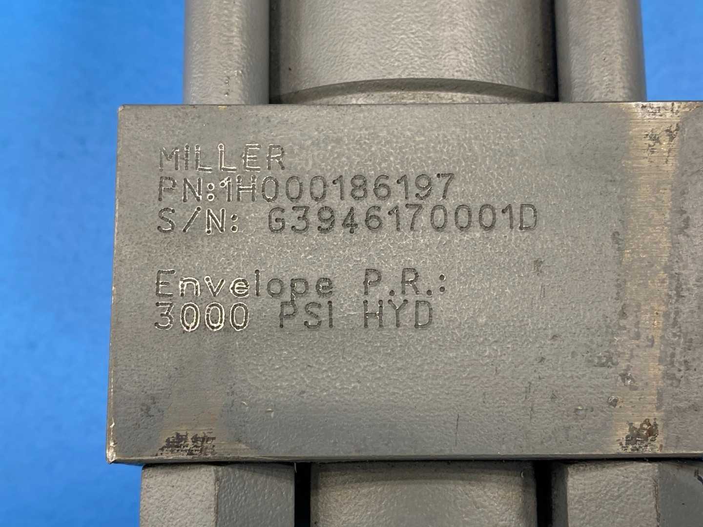 Miller Fluid Power HV284B2B-2.00-9.000-0100-N11T-0 Heavy Duty Hydraulic Cylinder 2"Bore 9" Stroke 3000 PSI HYD