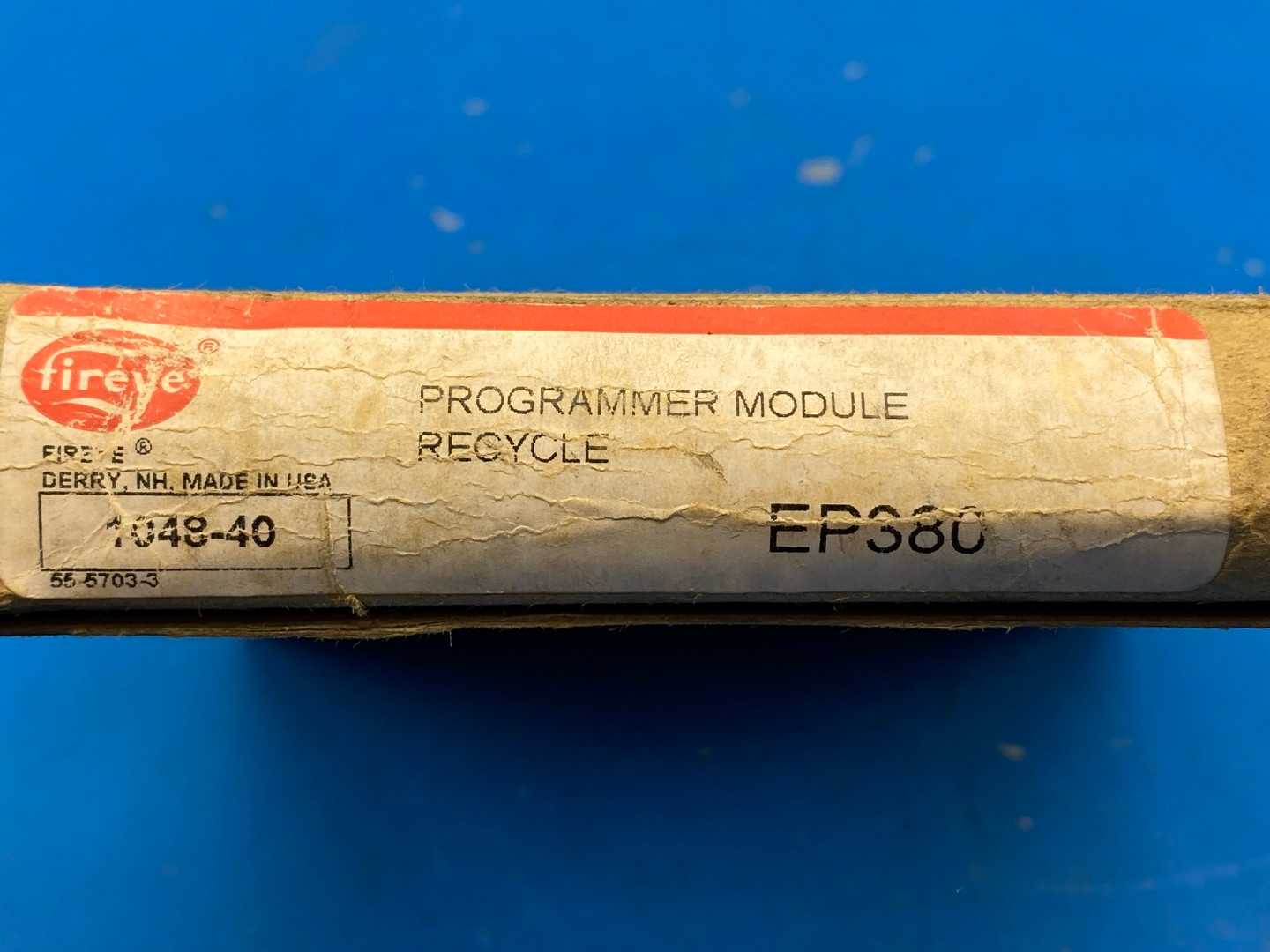Fireye Flame Monitor EP380 Programmer Module