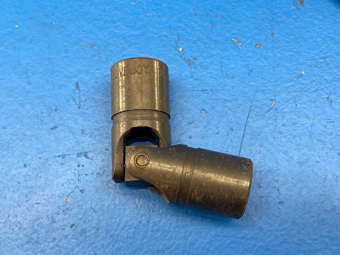 Lovejoy 68514416346 Type D-5B Pin and Block Universal Joint, D5B, 0.4375" Dia x 0.88" Bore, 1750 rpm Max, Steel