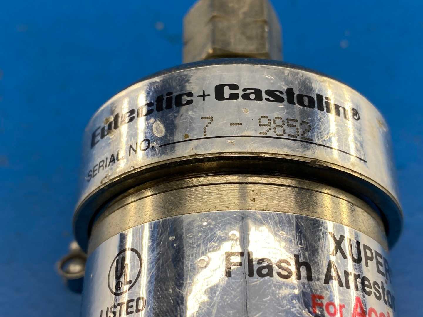 Eutectic+Castoline EF62004, Xuper Tri-Safe Flash Arrestor, Check Valve, Safety Device