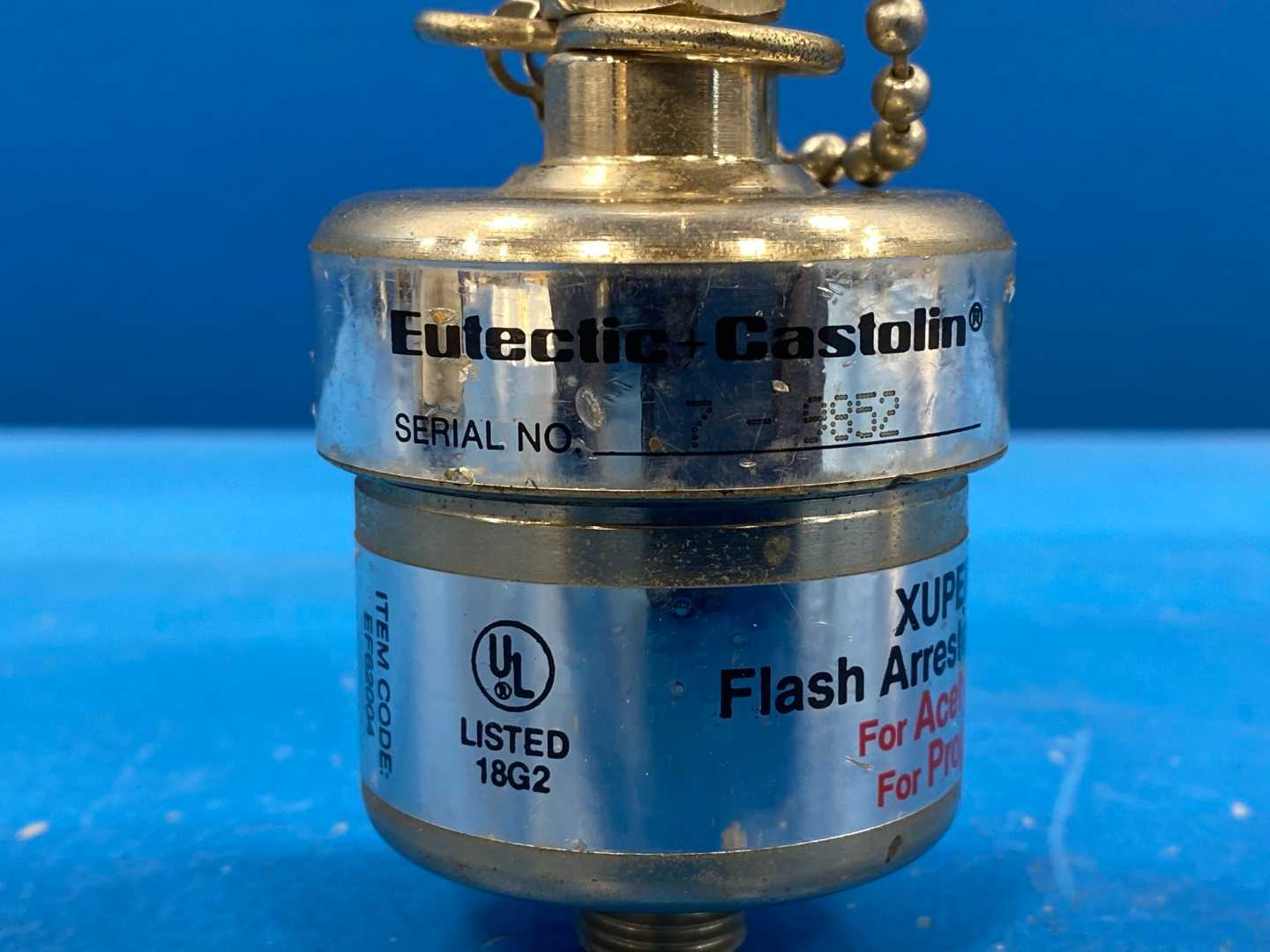 Eutectic+Castoline EF62004, Xuper Tri-Safe Flash Arrestor, Check Valve, Safety Device