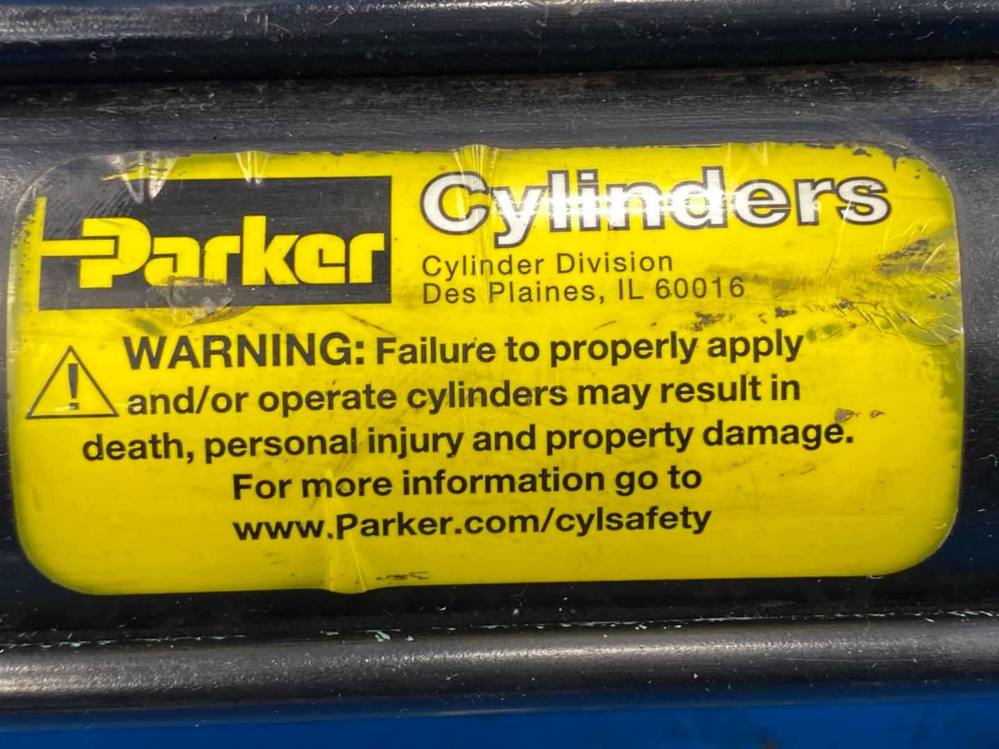 Parker 02.50 CBB2AU34AC, 22.000 Hydraulic Cylinder 2.5 in Bore Size