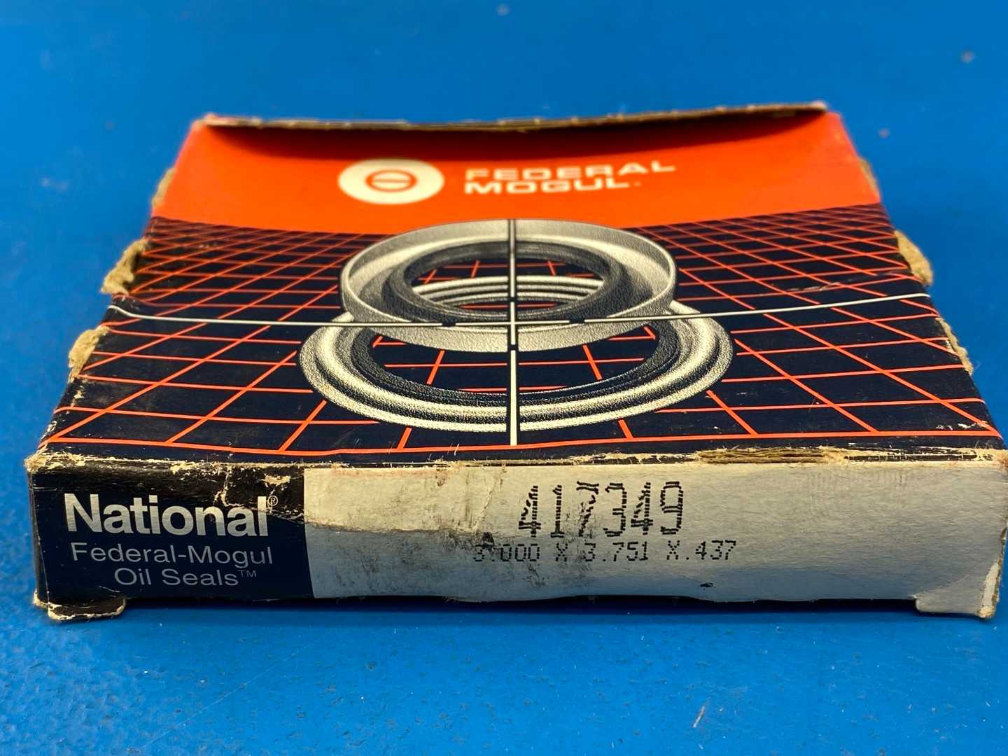 National Oil Seals 417349, 3.000 x 3.751 x .437, Seal Specifications