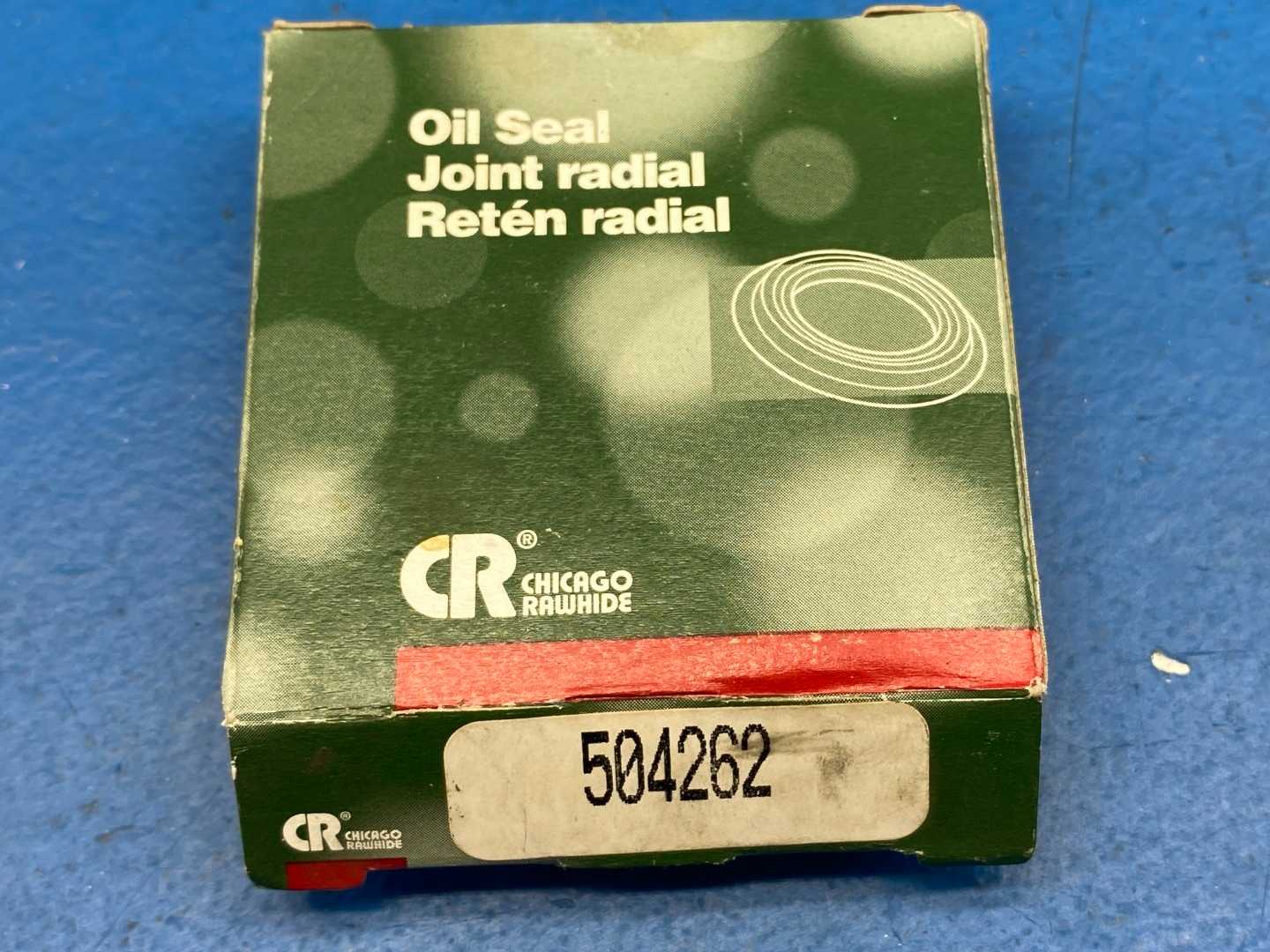 Chicago Rawhide 504262, Radial Oil Seal Joint, Precision Fit, Durable Construction, Commonly Used in Machinery