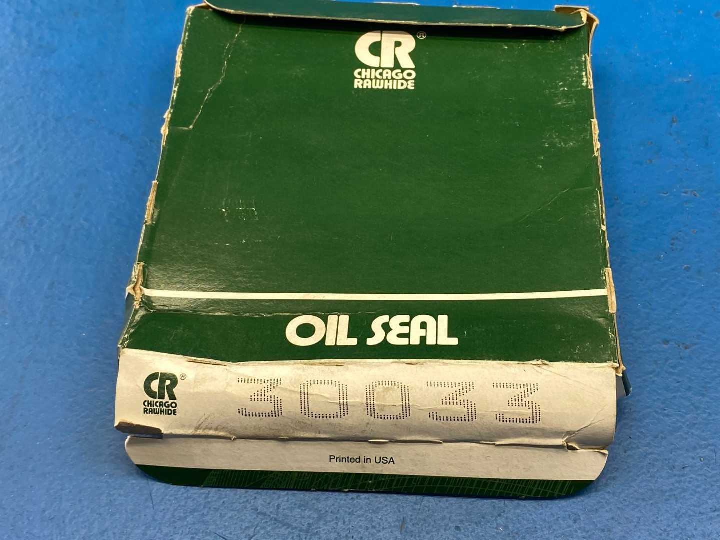 Chicago Rawhide 30033, Oil Seal, 3.00" ID, 4.00" OD, 0.50" Width, 90 Shore A Durometer