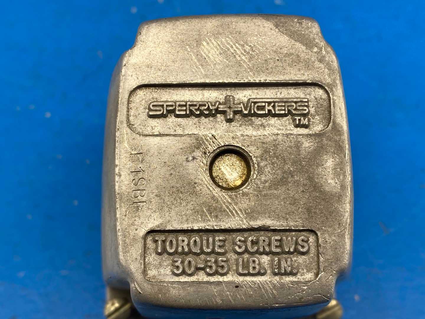 Sperry Vickers 281291 Solenoid Coil Assembly with Cast Housing for Hydraulic Valves, 30-35lb Torque 115VAC