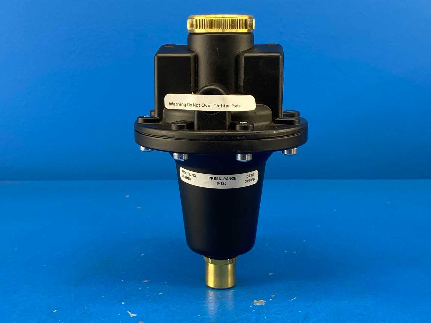 Coilhose Pneumatics 8808GK, 1" Regulator, Tamperproof w/ Gauge