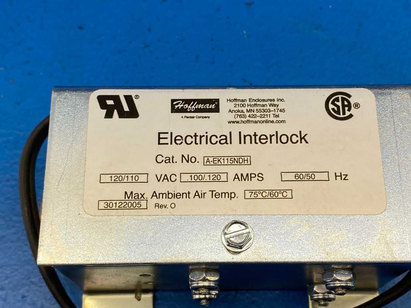 Hoffman A-EK115NDH Electrical Lock