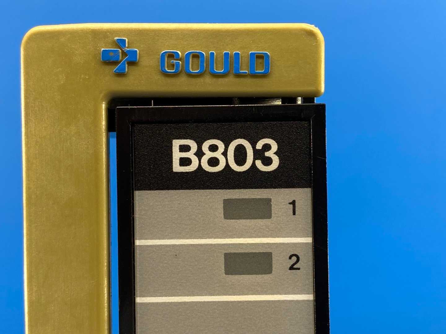 Gould B803, Modicon PLC, 8 Digital Inputs, 8 Relay Outputs Input Module 115V