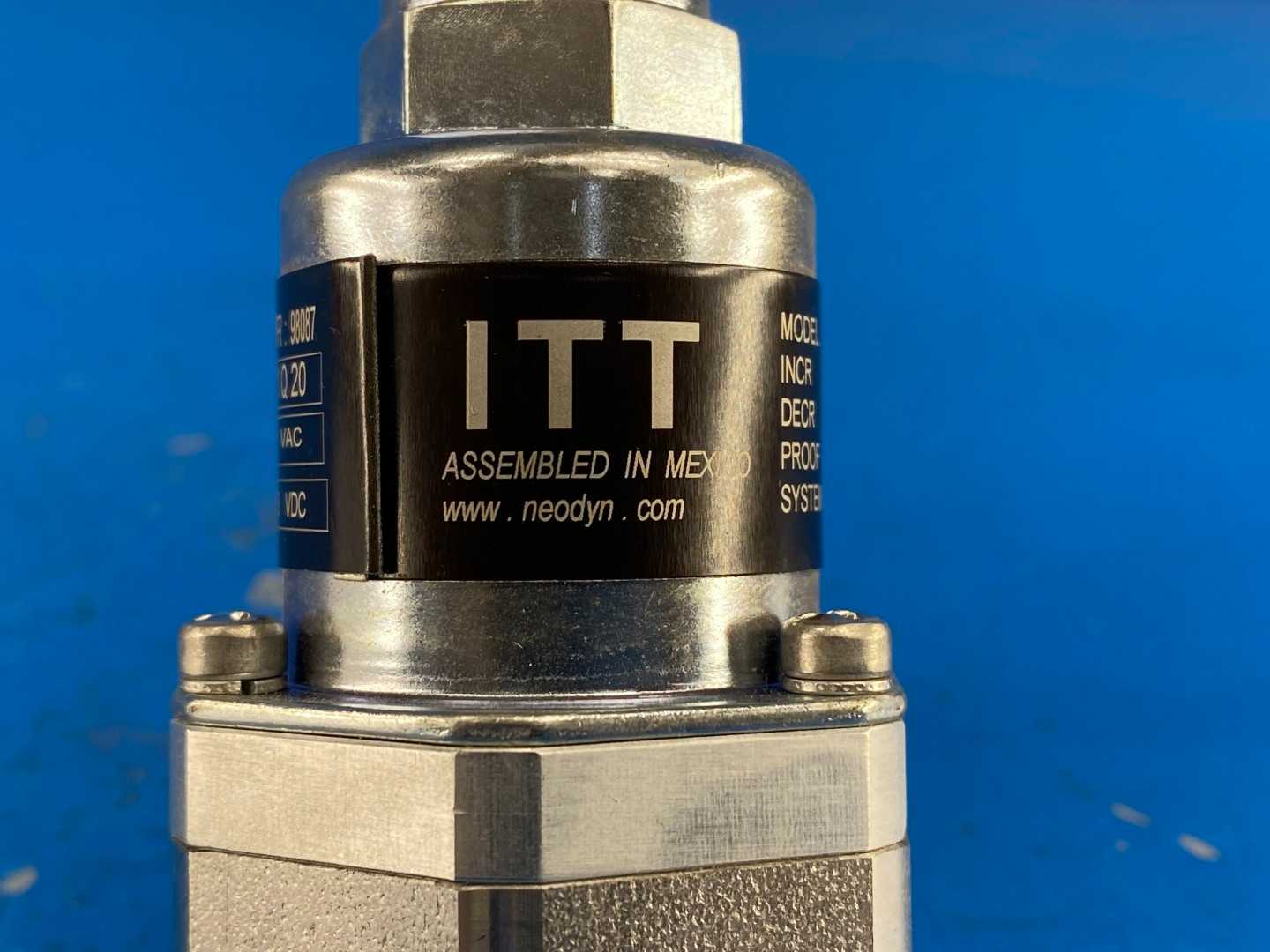ITT 130P4S50, Pressure Switch, 50 PSI, SPDT, 1/4" NPT, Adjustable Differential