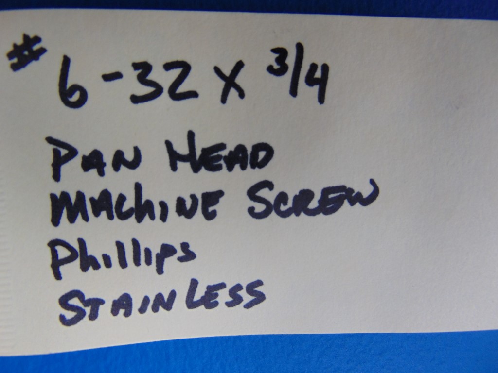 6-32X 3/4" Pan Head Machine Screw Phillips Stainless(lot of 100)