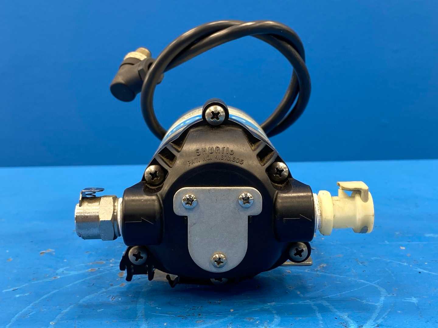 Osmonics Shurflo 4.610.605 Diaphragm Pump 1.5GPM 30 PSID 115V AC 1.0A 50/60Hz