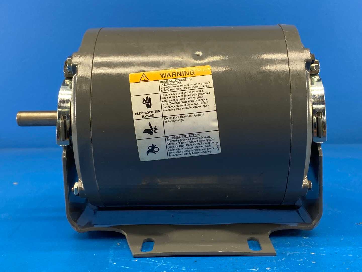 1/4HP 115V 1PH Dayton 5K977D, 1725 RPM 56ZFR, Split-Phase Belt Drive Fan & Blower Motor