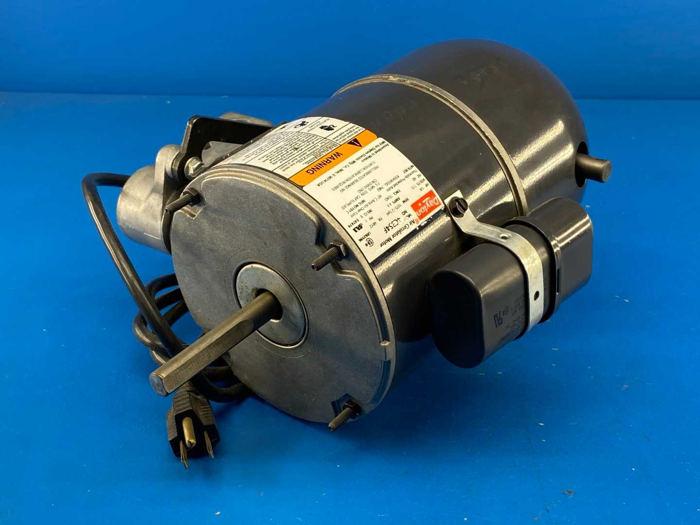 1/4HP 115V Single-Phase 1075RPM/2Spd Dayton 4C354F Air Circulator Motor