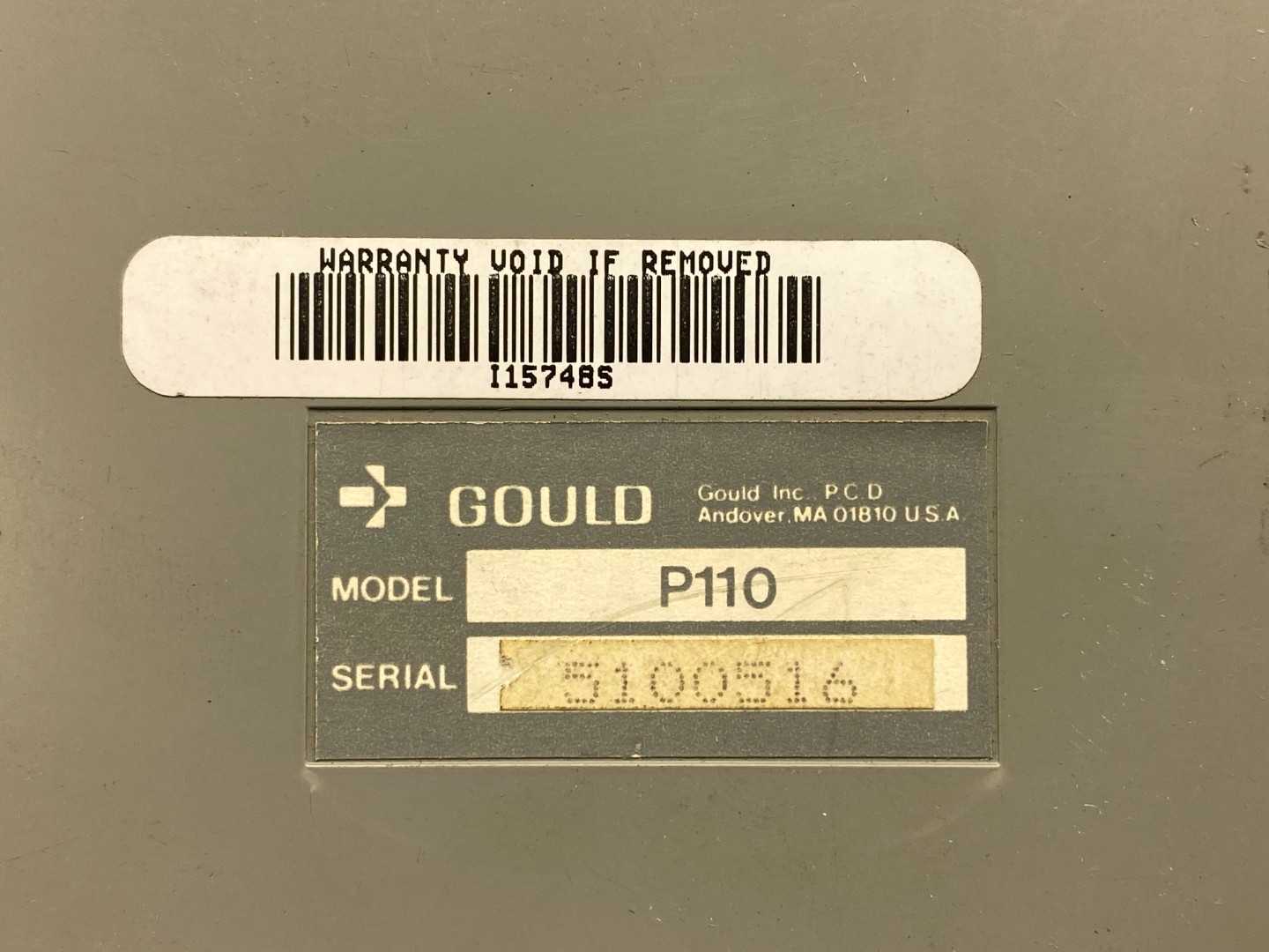 Gould P110(PP0110) Handheld Programmer Module (The Keypad Fell off)