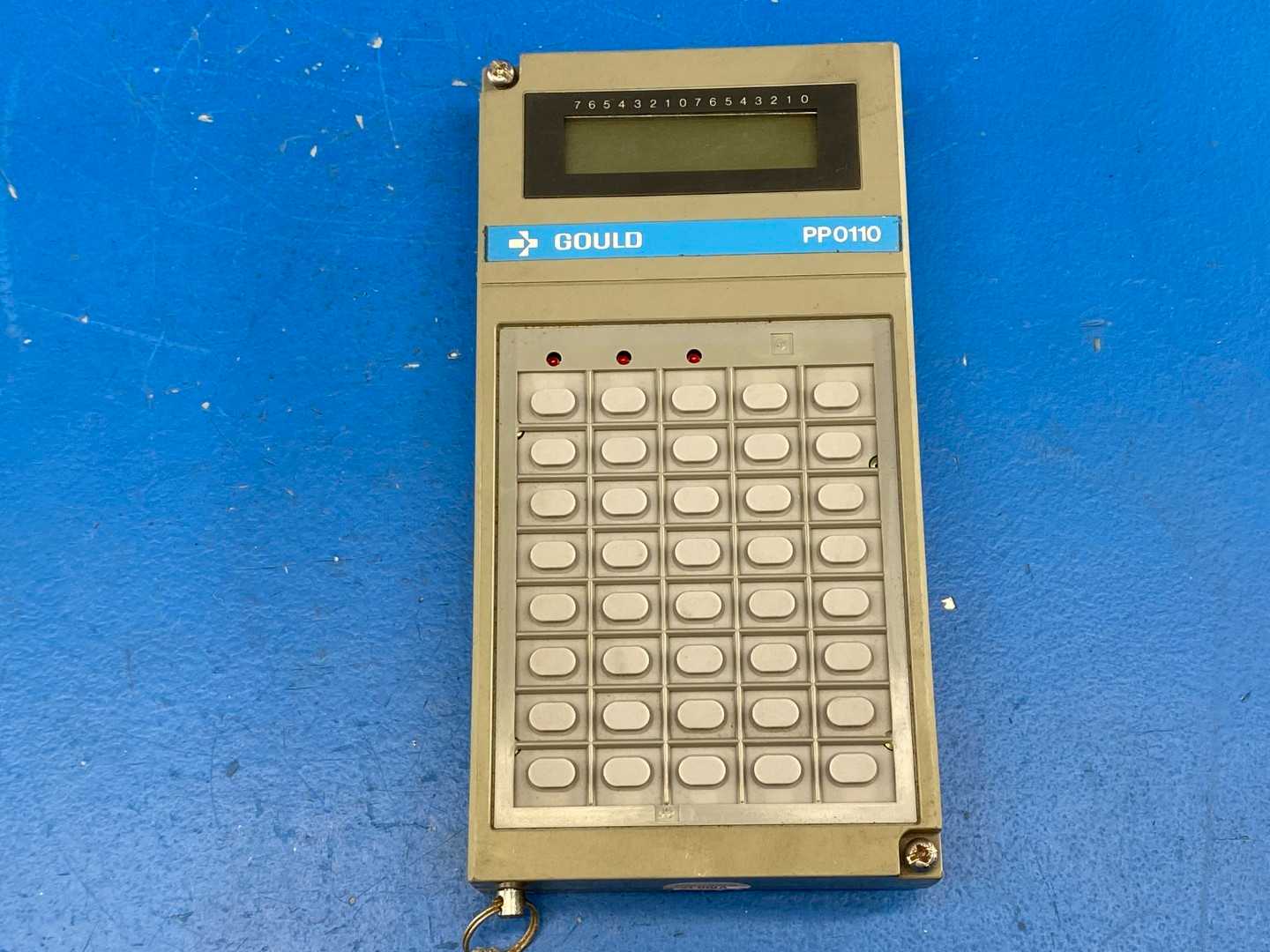 Gould P110(PP0110) Handheld Programmer Module (The Keypad Fell off)