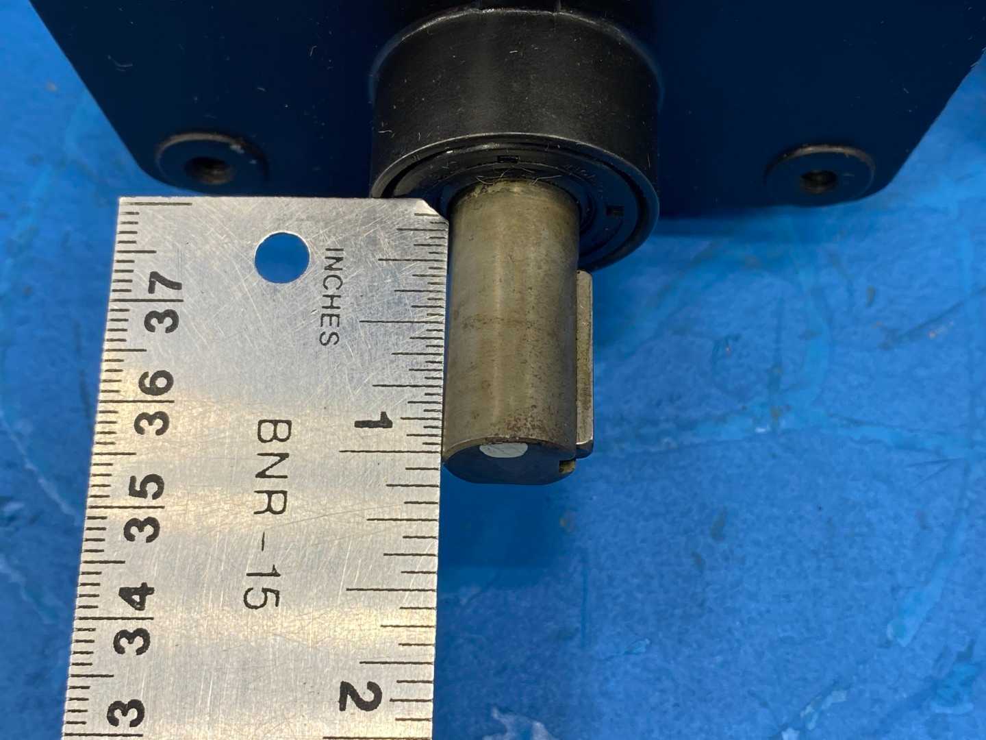 0.007HP, Leeson CM31P17NZ1D (Cat No. M1125050.00) A.C. Parallel Shaft Gearmotor