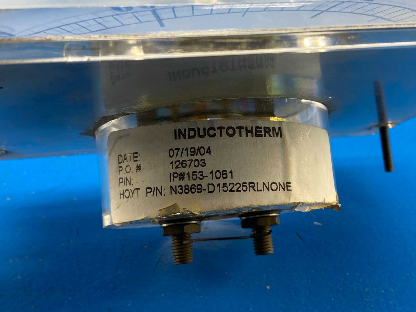 Inductotherm 0-600 Volts A.C. Meter 153-1061