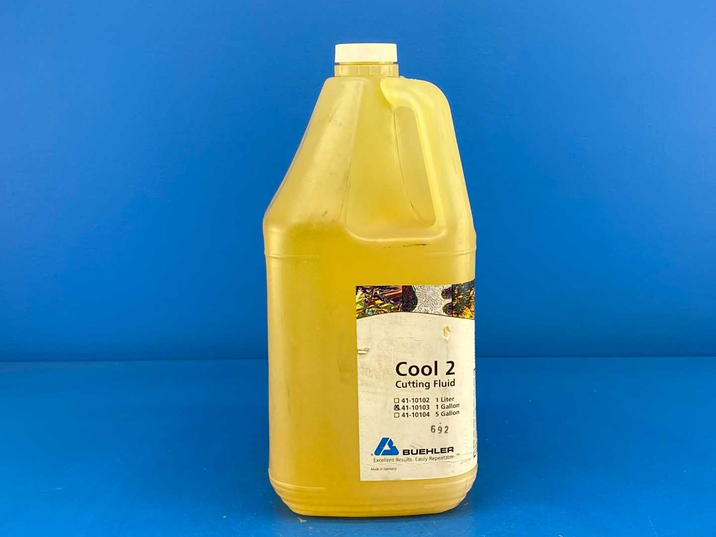 Buehler 41-10103, Cool 2 Cutting Fluid, 1 Gallon, Designed for metalworking applications.