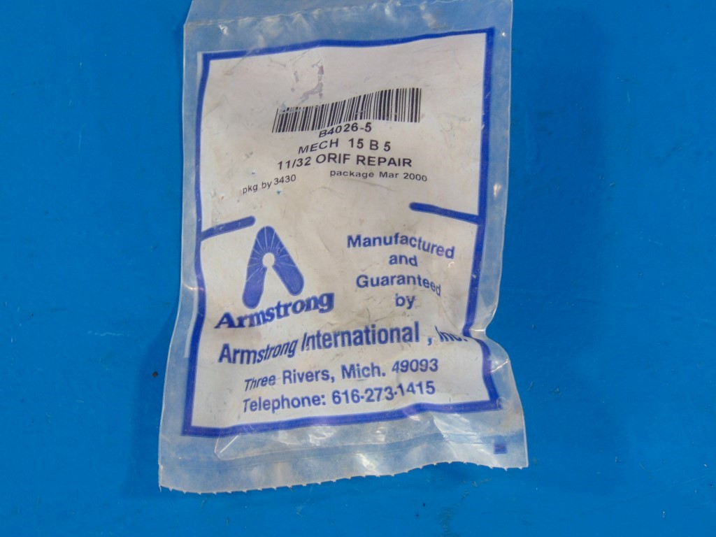 Armstrong B4026-5 ---- 11/32 Orifice Mechanical Repair Kit NOS NIP