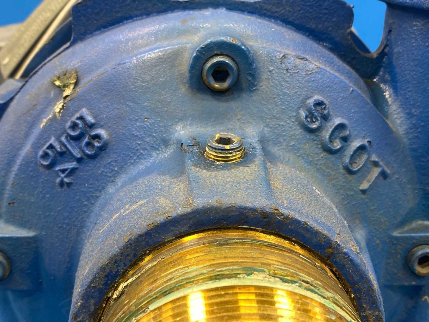 Scot Pump  3085C0093011 10 HP 3x2.5 Motorpump with 6.25” Impeller & Century C Motor 3450 RPM S213JM