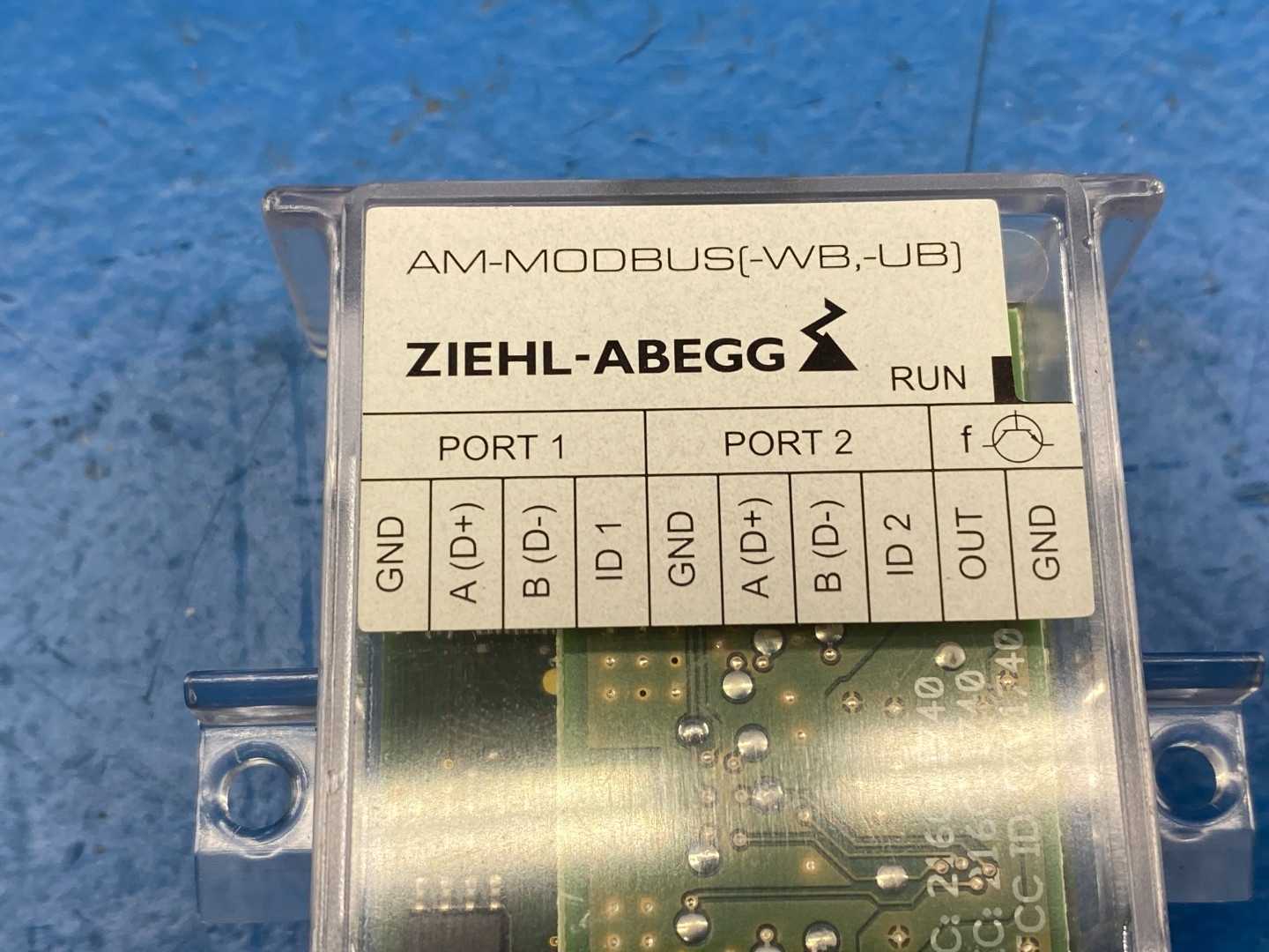 Ziehl-Abegg, AM-MODBUS-WB (-WB,-UB), Communication Module for Frequency Inverters