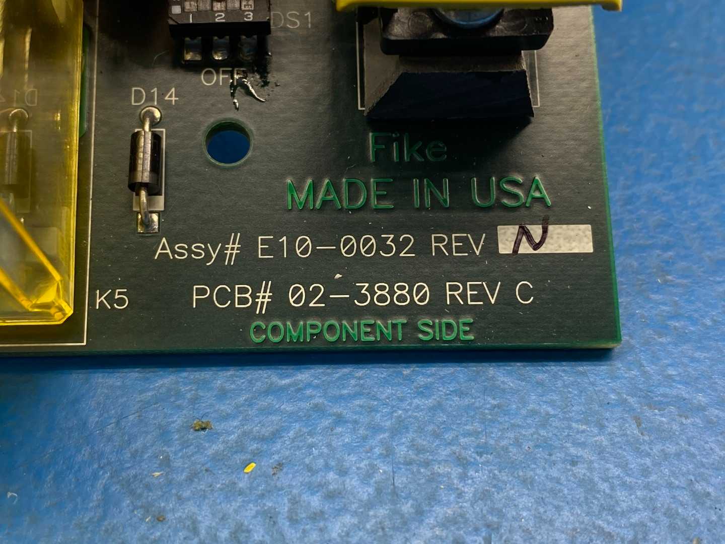 Fike ASSY# E10-0032 PCB# 02-3880 PCB for Explosion Protection System Controller 