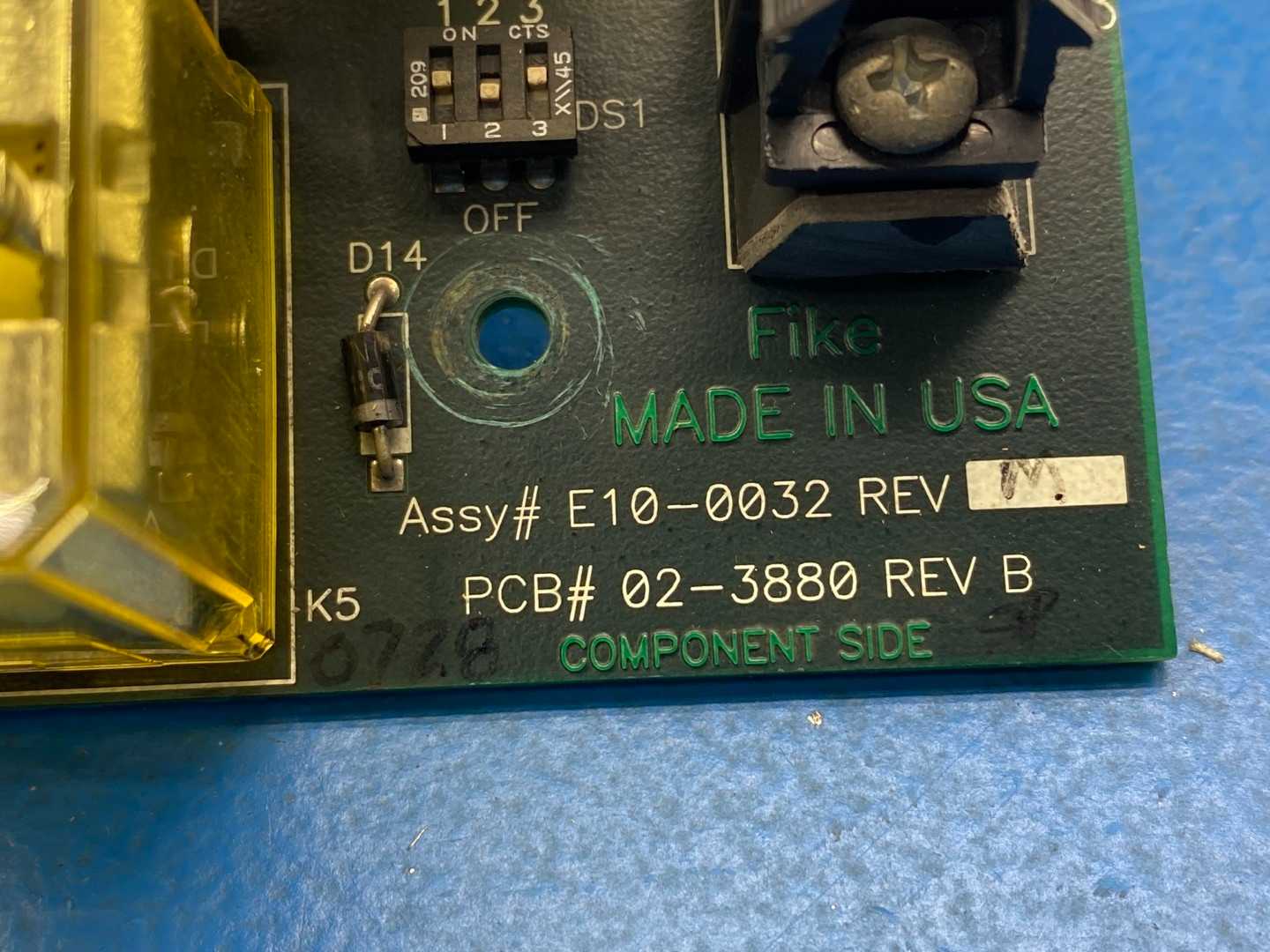 Fike ASSY# E10-0032 PCB# 02-3880 PCB for Explosion Protection System Controller 