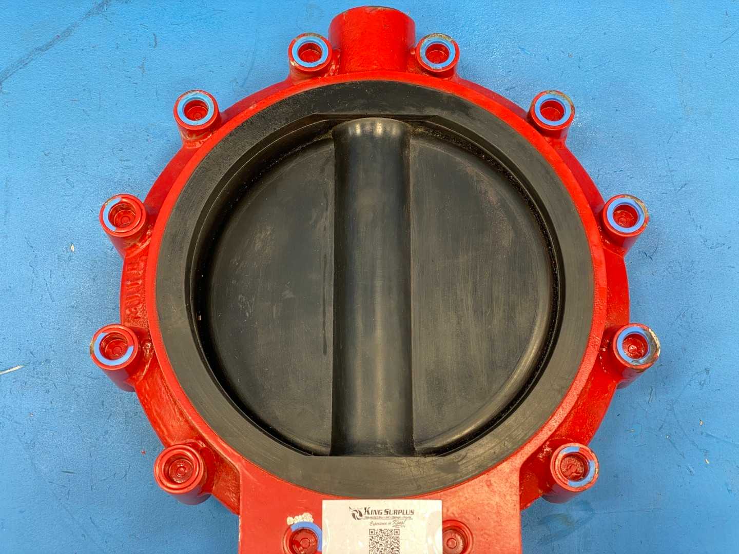 Media Valve Inc 3100-403-132 Mosites 10" Butterfly Valve C30N, 10WCB-150CWP, Gear Operated