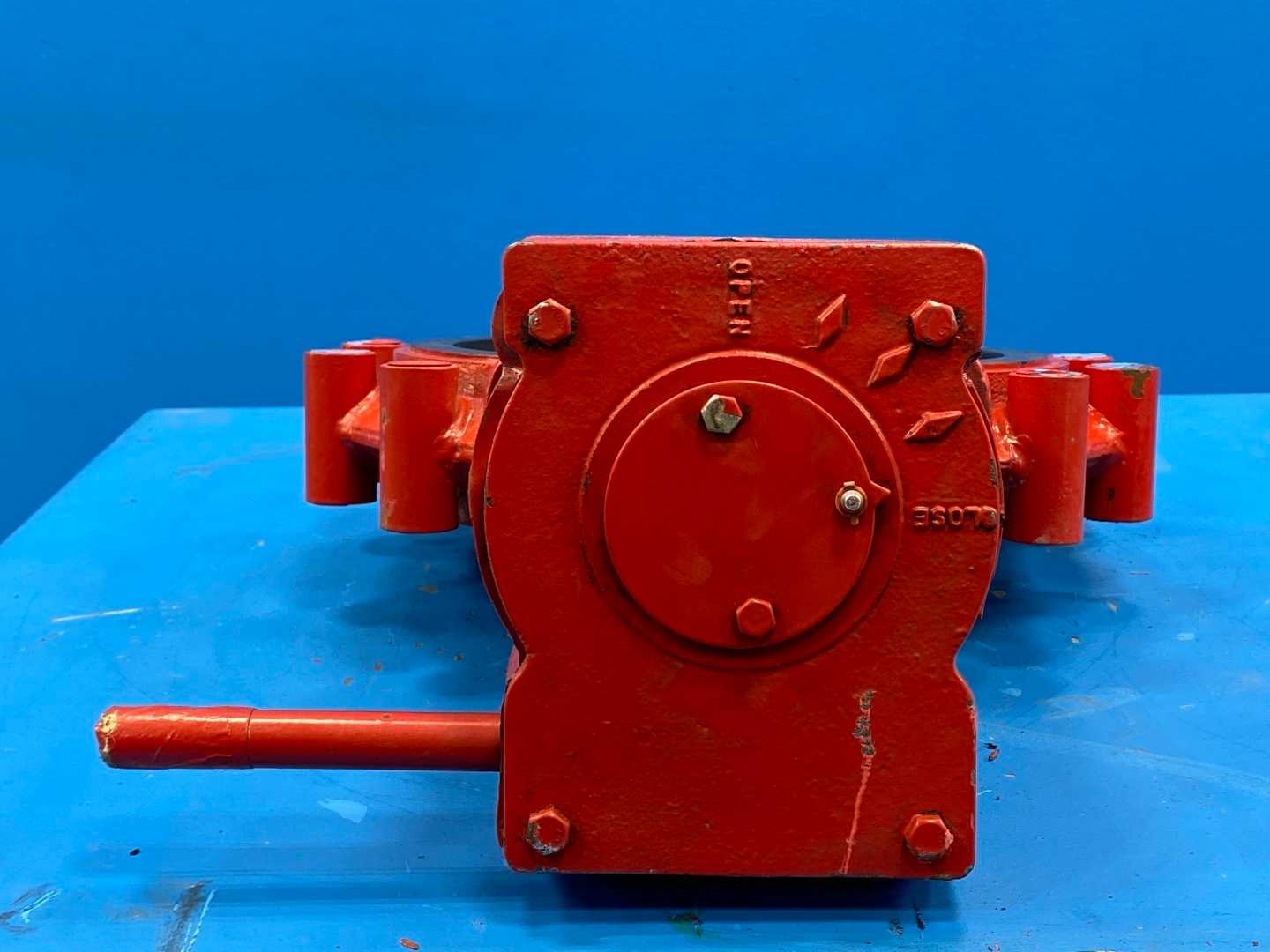 Media Valve Inc 3100-403-132 Mosites 10" Butterfly Valve C30N, 10WCB-150CWP, Gear Operated