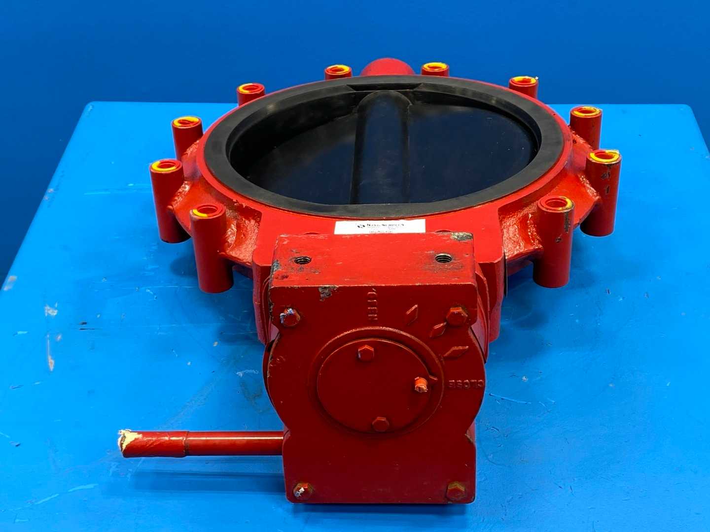 MEDIA VALVE COMPANY, INC VALVE, MOSITES C30N BUTTERFLY VALVE, NARROW LUG, 12", 150#, CPE