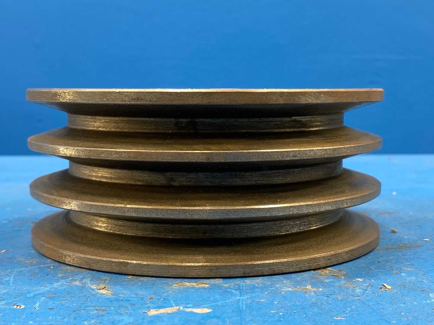 Dodge 3 A5.2 B5.6 Type A1 Sheave, 7/16 to 2 in Taper-Lock Bore, 5.95 in OD, 3 Grooves, 5.58 in (A)/5.96 in (B) Dia Pitch
