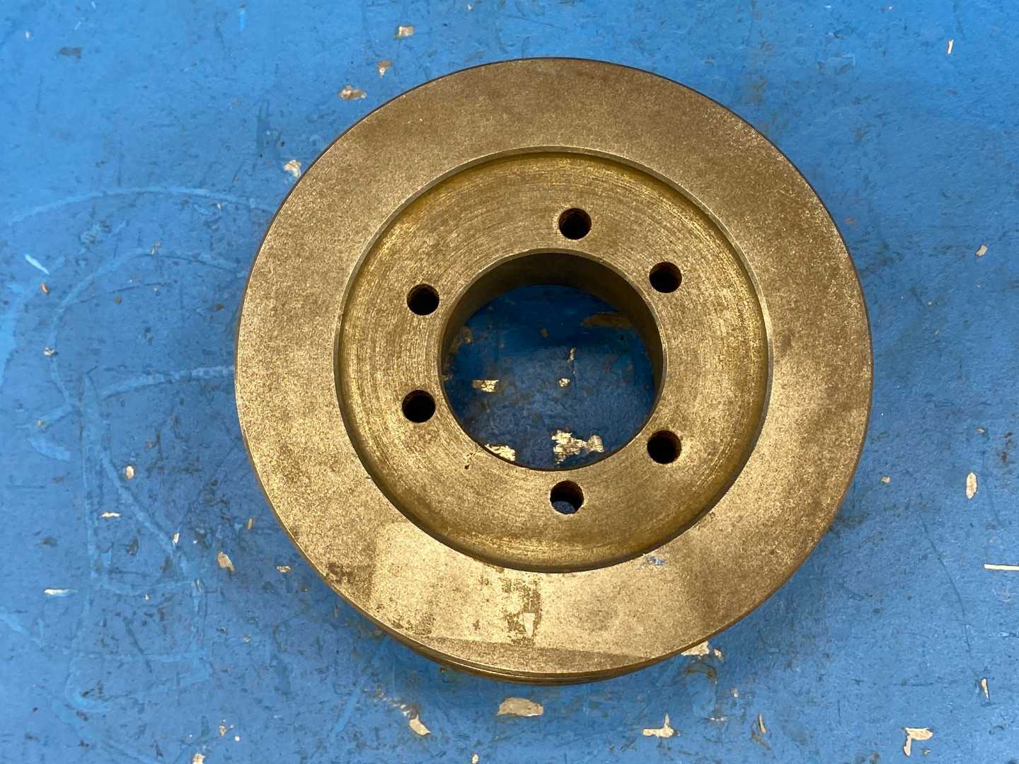 Dodge 3 A5.2 B5.6 Type A1 Sheave, 7/16 to 2 in Taper-Lock Bore, 5.95 in OD, 3 Grooves, 5.58 in (A)/5.96 in (B) Dia Pitch