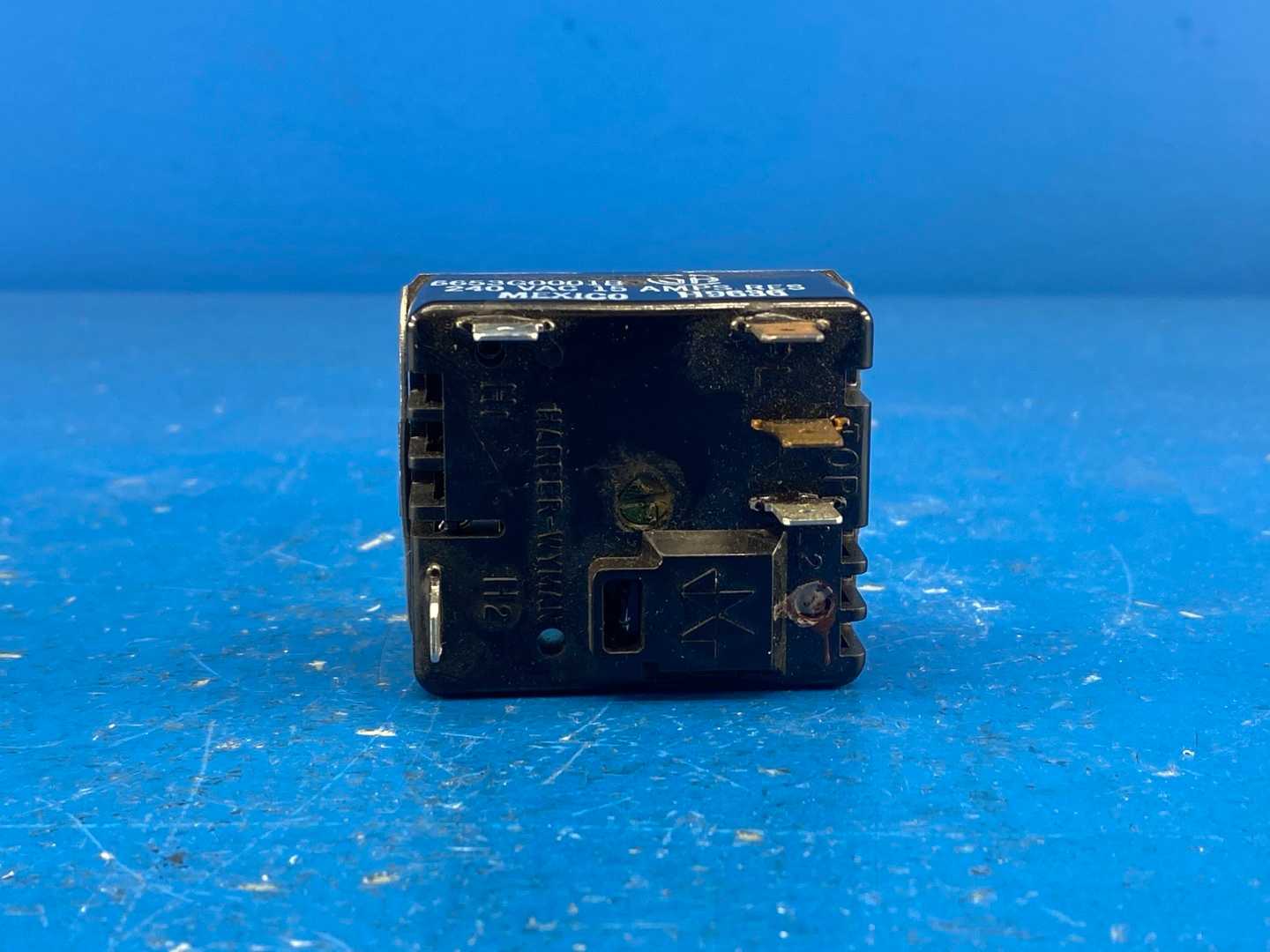 Harper-Wyman 6653G0001B Stove Range INFINITE Burner Switch250VAC 15A