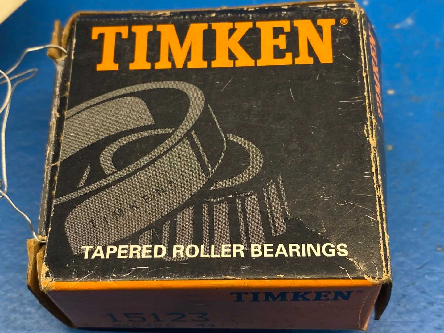 Timken 15123, Tapered Roller Bearing Cone 1.25" Bore x 2.44" OD x 0.75" Width (31.75mm x 62mm x 19.05mm)