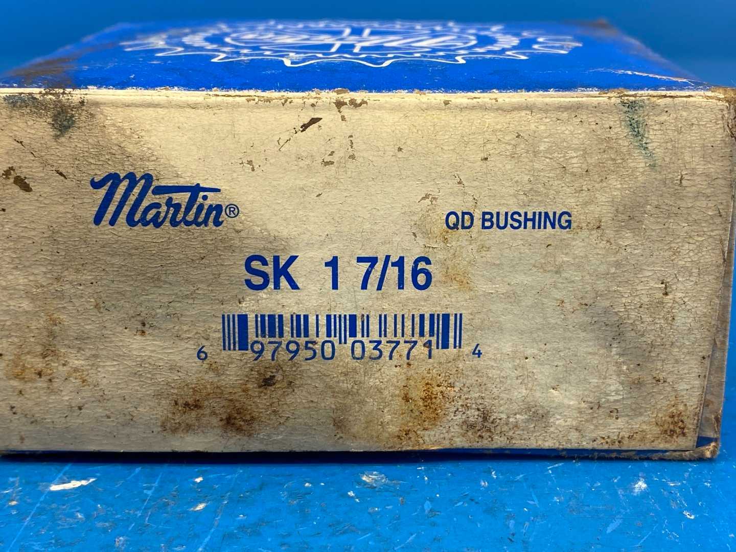 Martin SK 1-7/16 Quick Disconnect Bushing Type SK, 1-7/16 in Bore, 3.8750 in Flg OD, 1.8750 in LTB, Cast Iron Mater