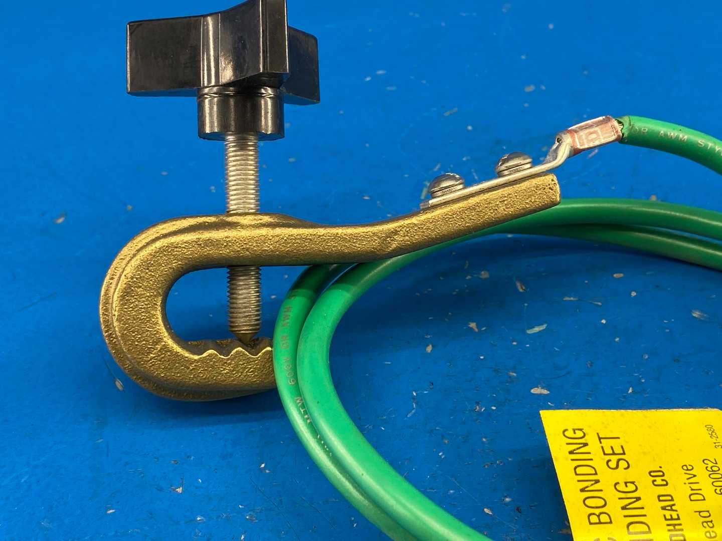 Daniel Woodhead 141203 Grounding Set w/ 3ft Cable-"J" Clamp & Beam Clamp