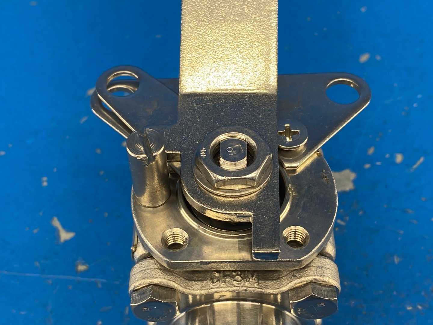 1/4" Sharp Series 86 3-Piece Instrumentation Ball Valve