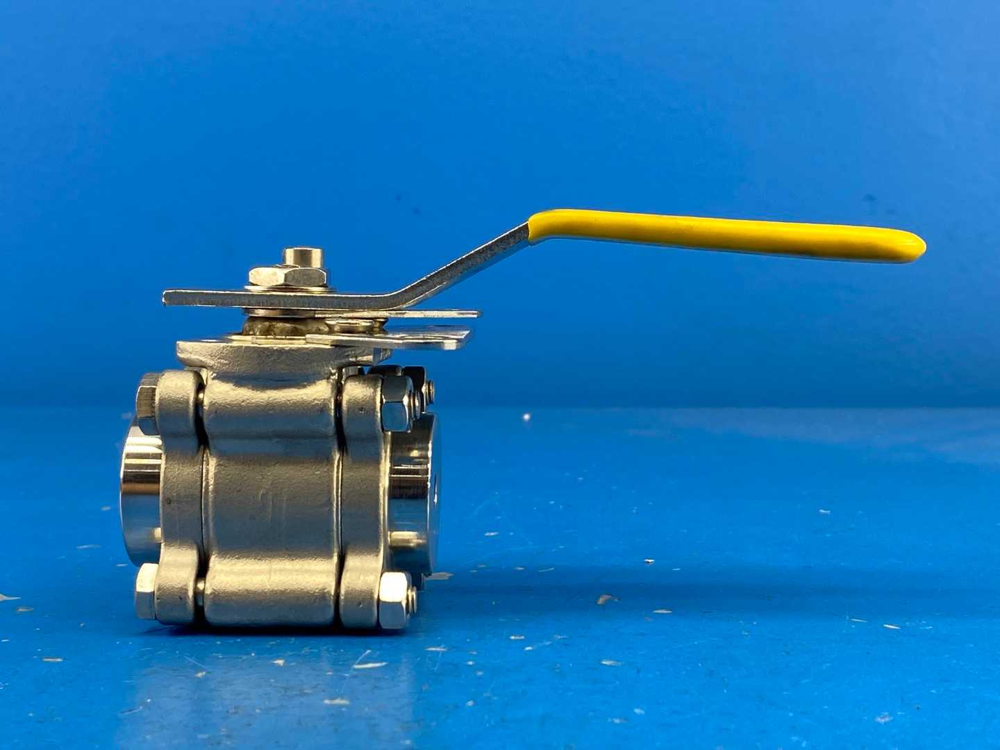 1/4" Sharp Series 86 3-Piece Instrumentation Ball Valve