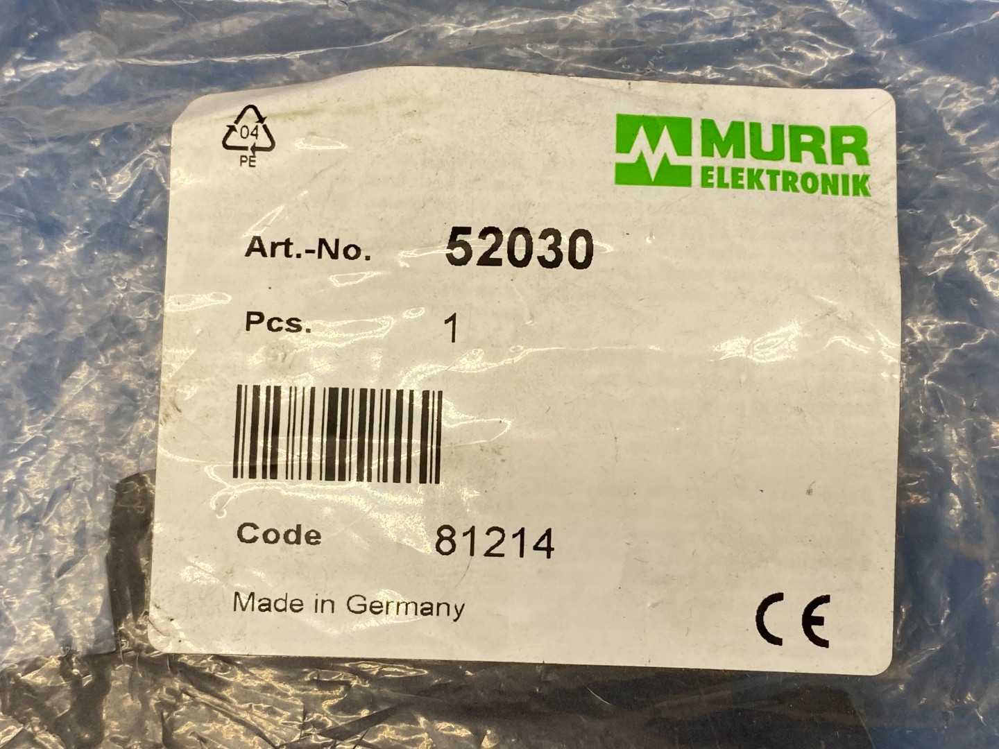Murr Electric 52030 Relay 110V 6A 50/60Hz