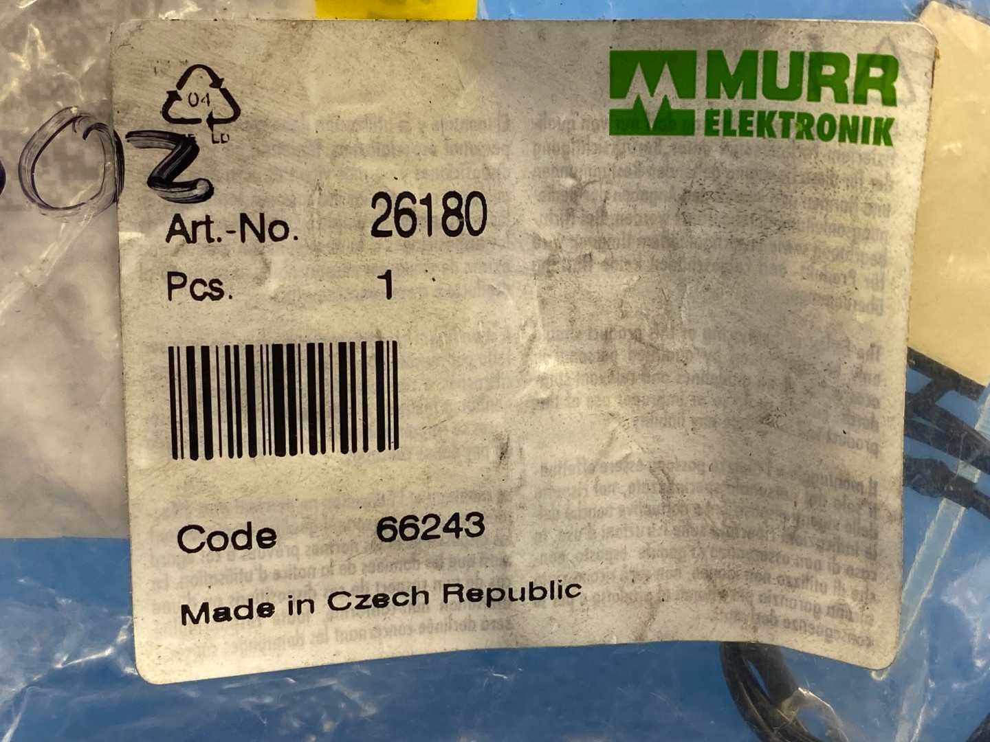 MURR Electronik 26180 Surge Suppressor Varistor 0-25VAC/0-30VDC 