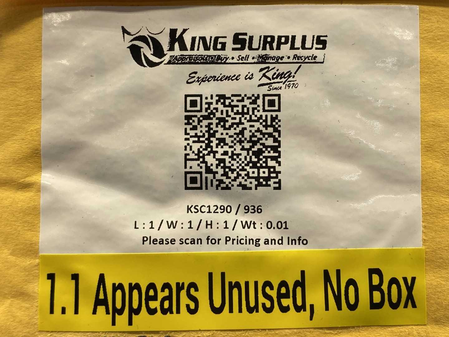 Allen-Bradley 1784-SD1 / A 1GB Secure Digital Card for ControlLogix / CompactLogix Controllers DIR: 10000099611 / 04 