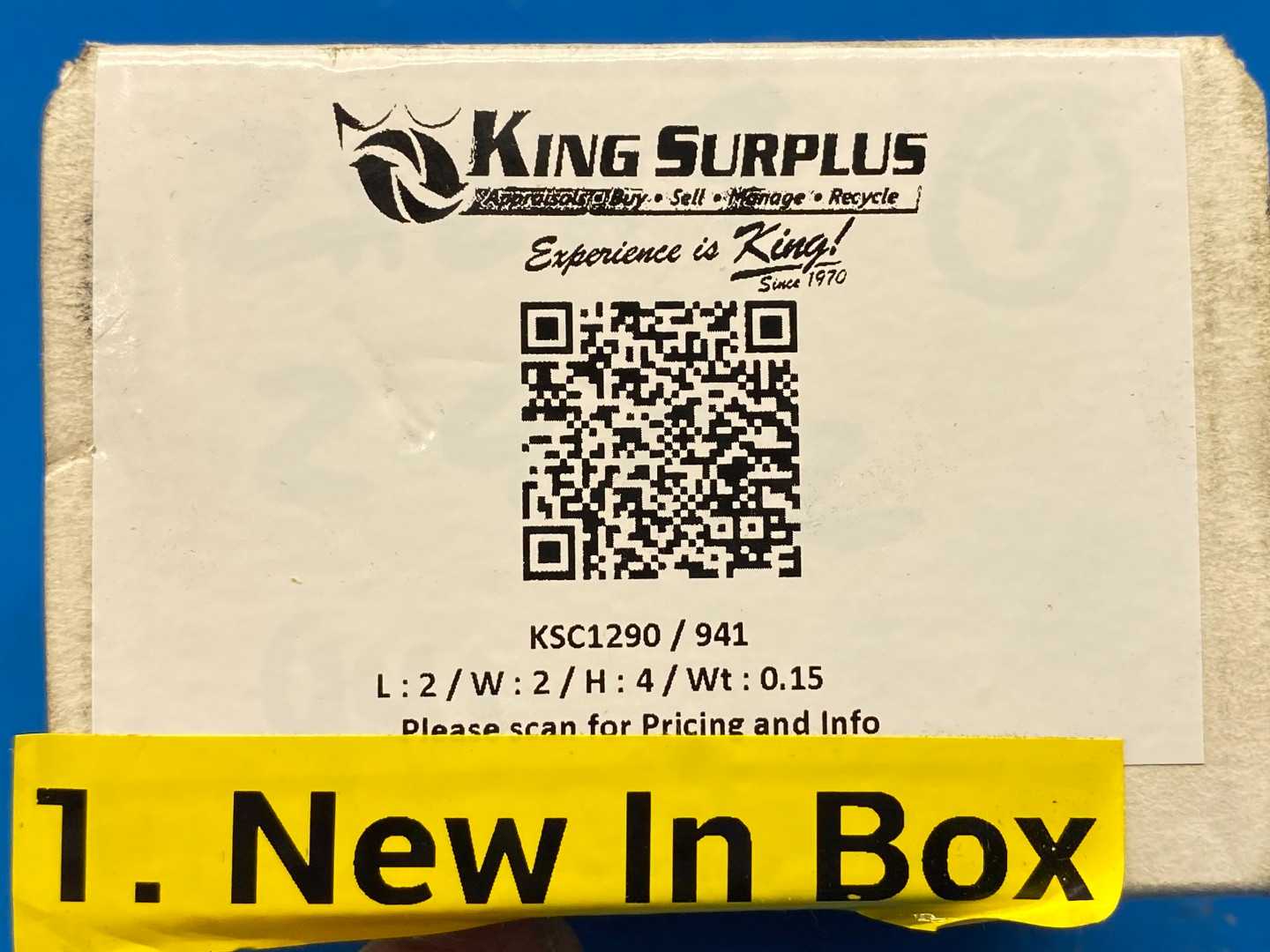 Trane RLY-00960 30A 120V General-Purpose HVAC Relay 4-Blade