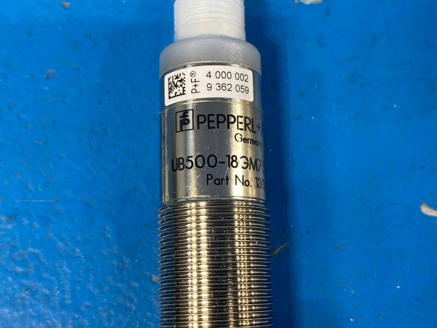 PEPPERL+FUCHS, UB500-18GM75-E01-V15, Part no. 130226 Proximity Sensor
